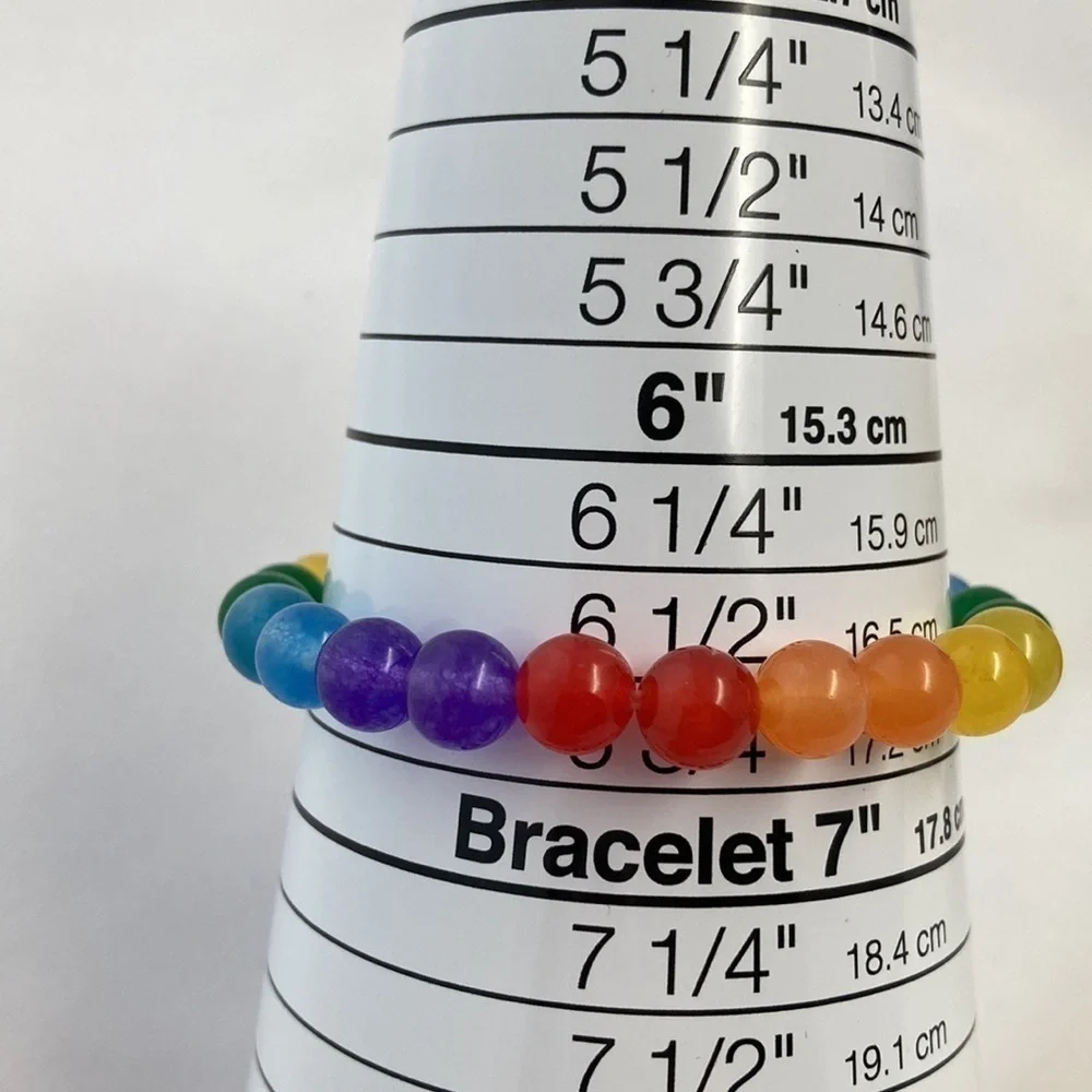 Hand Crafted rainbow pride